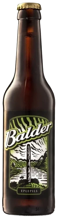 Eplepils Lys Gyllen Balder