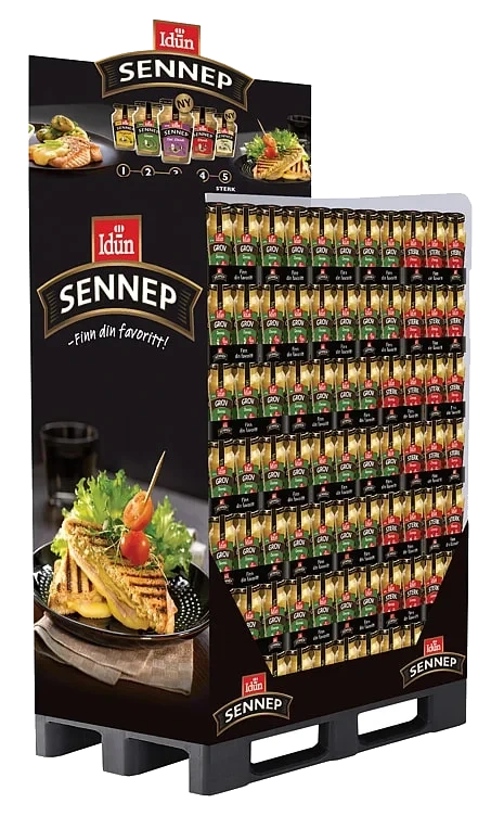 Idun Sennep 1/3pl 378stk