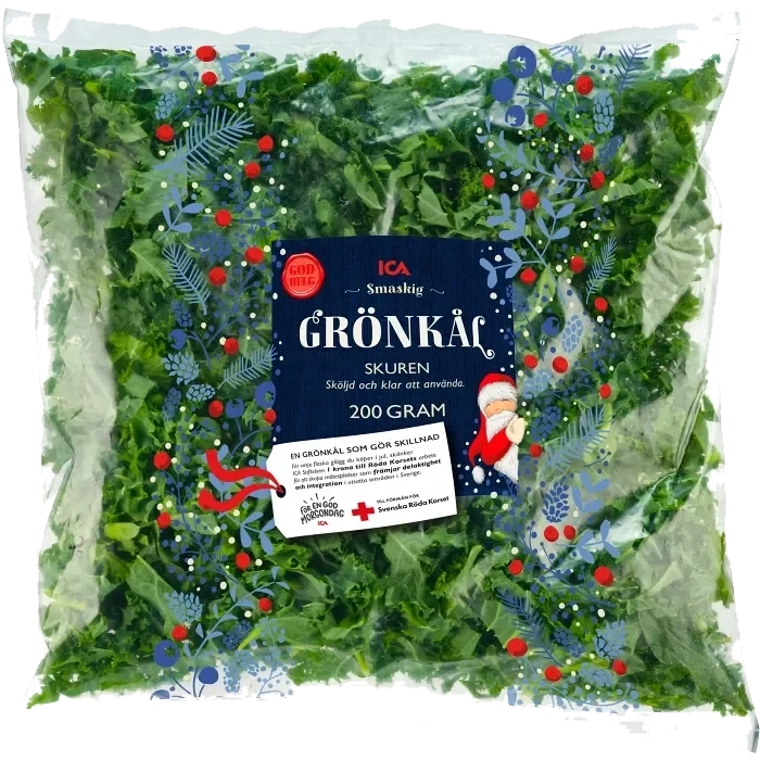 Grönkål skuren 200g ICA
