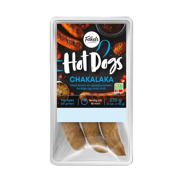 Hot Dogs Chakalaka 270g Folkets
