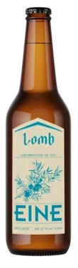 Eine 0,5l Fl Lom Bryggeri