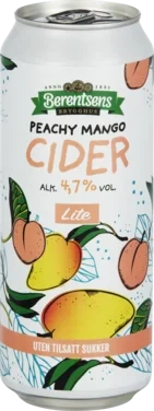 Peachy Mangocider Lite 4.7% 0.5bx