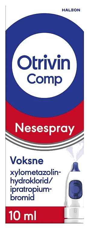 Otrivin Nesespray 1mg 10ml Comp