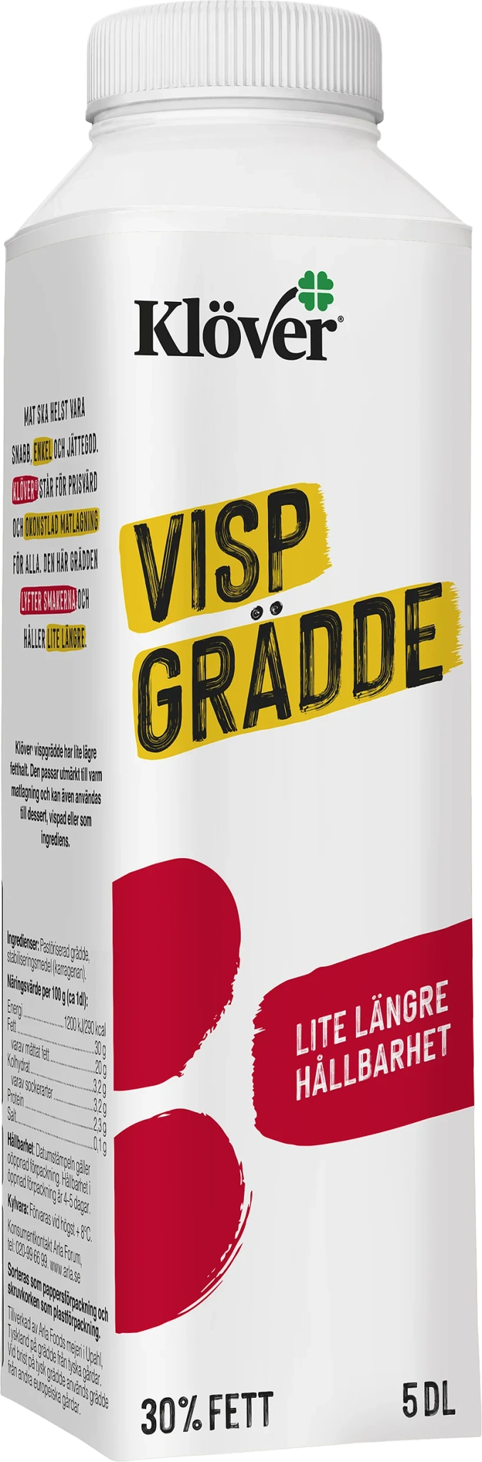 Vispgrädde 30% 5 dl