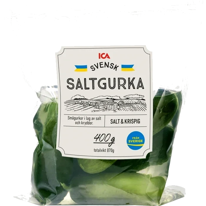 Saltgurka 400g ICA