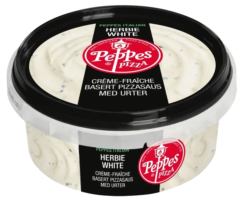 Peppes Hvit Pizzasaus 140g