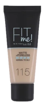 Maybelline New York Fit Me Matte + Poreless Foundation 115 Ivory