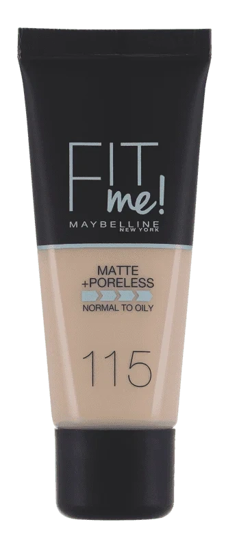 Maybelline New York Fit Me Matte + Poreless Foundation 115 Ivory
