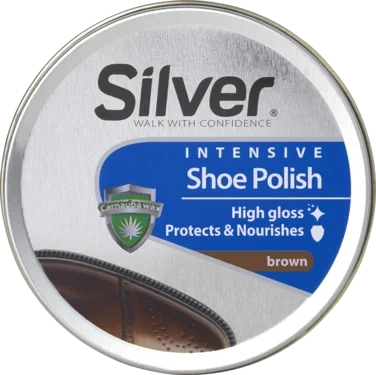 Silver Skokrem Brun - 50ml
