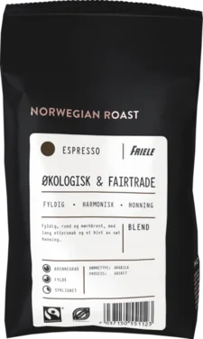 Økolog&fairtrade Espr Hel 500g