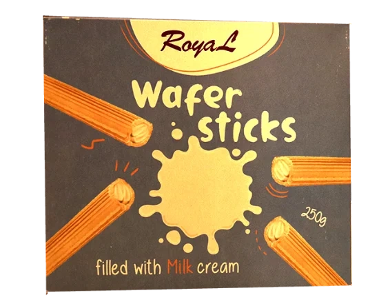 Wafer Sticks Milk 250g