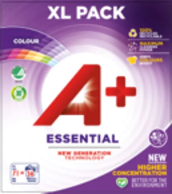 A+ Essential Vaskepulver Color 2734g