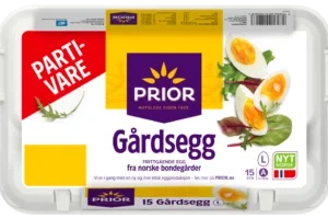 Gårdsegg Frittgående L 15 stk