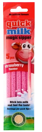 Quick Milk Jordbær 30g
