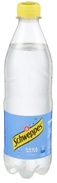 Soda Water 0,5l flaske Schweppes