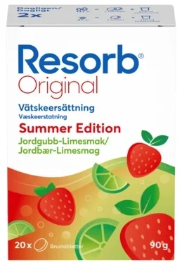Resorb Orginal Jordgubb/Limesmak