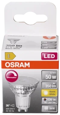Led Spot Par16 50 Dim 927 Gu10 Osram