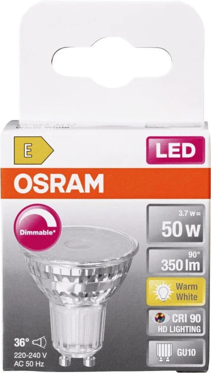 Led Spot Par16 50 Dim 927 Gu10 Osram