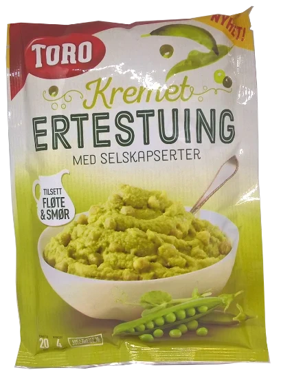 Kremet Ertestuing 150g