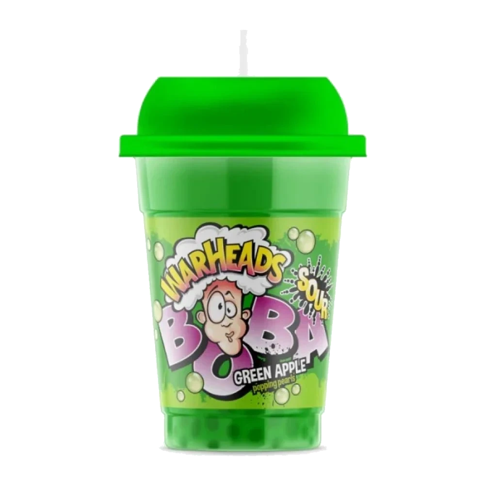 Warheads Boba Sour Green 400ml