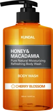 Honey & Macadamia Pure Body Wash Cherry Blossom