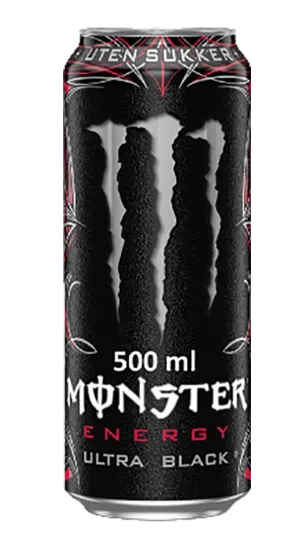 Monster Ultra Black 0,5l