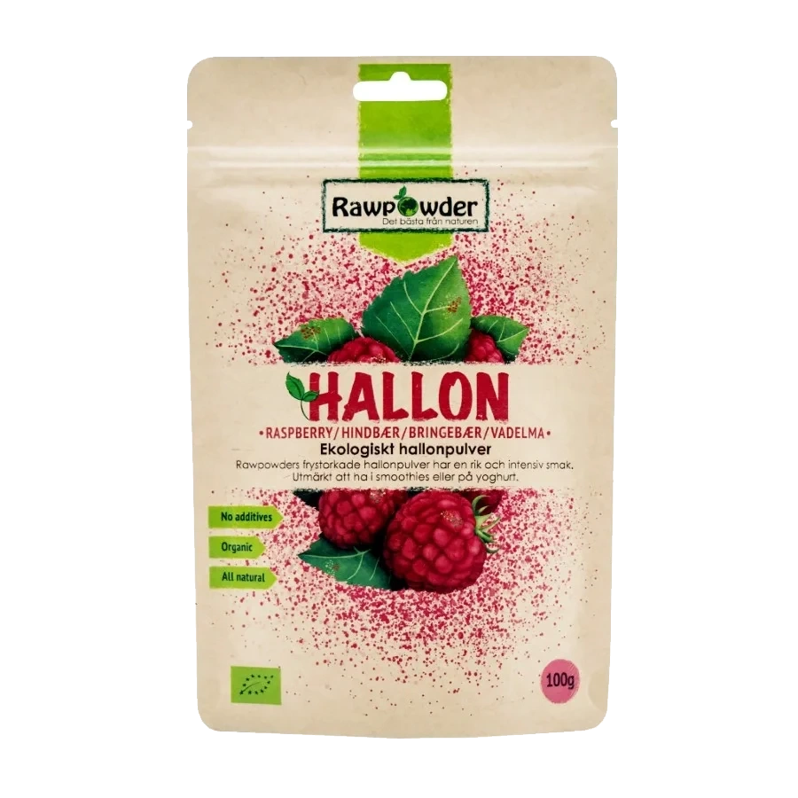 Rawpowder Bringebærpulver