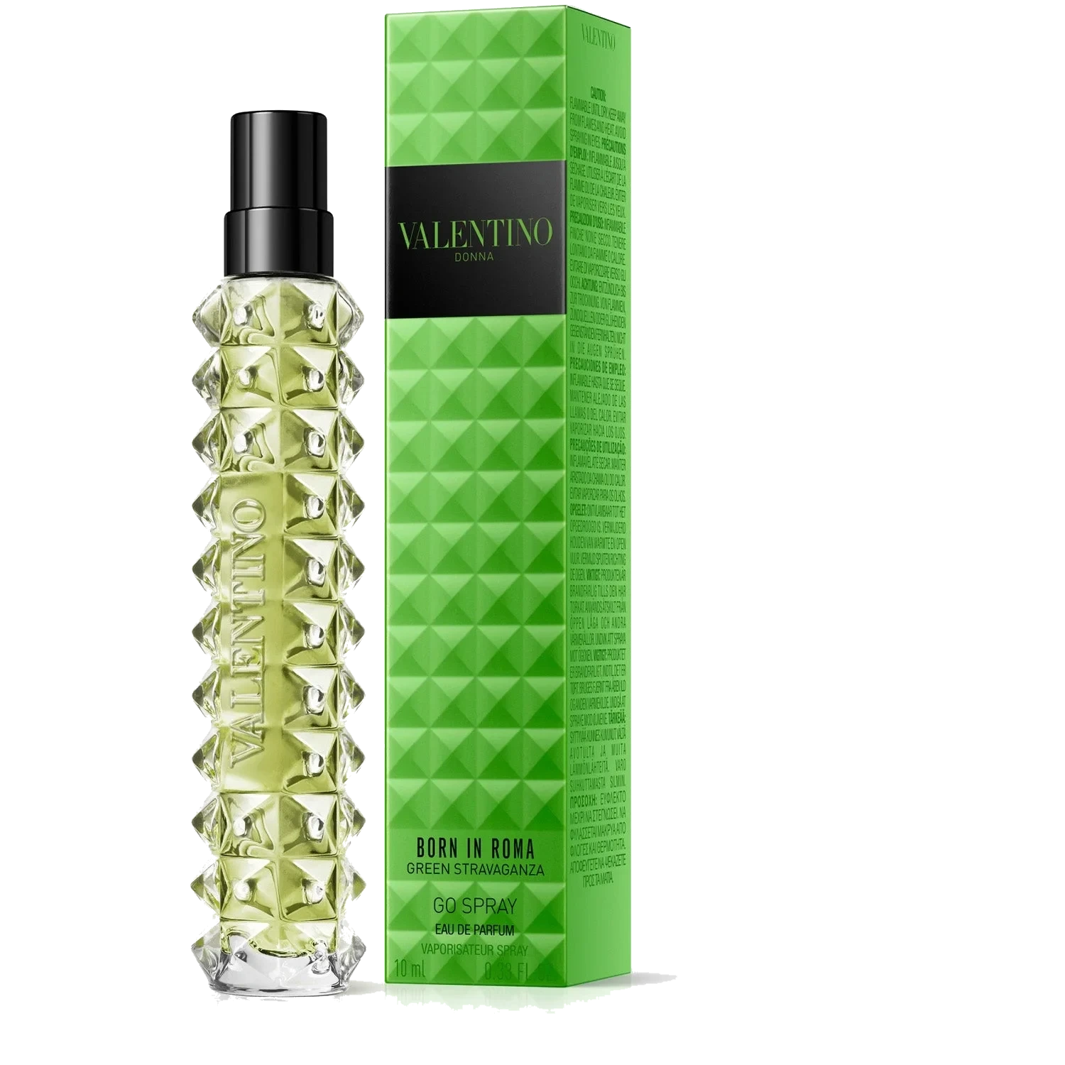 Valentino Born in Roma Donna Greenstravaganza