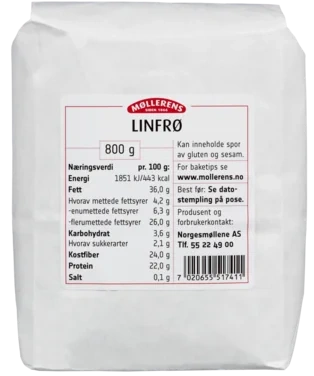 Linfrø, 800g