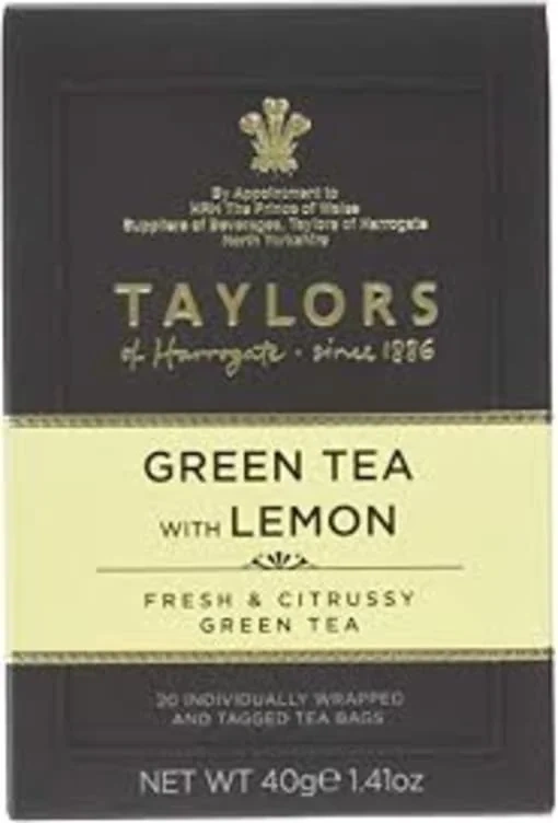 Taylors Of Harrogate Green Tea With Lemon