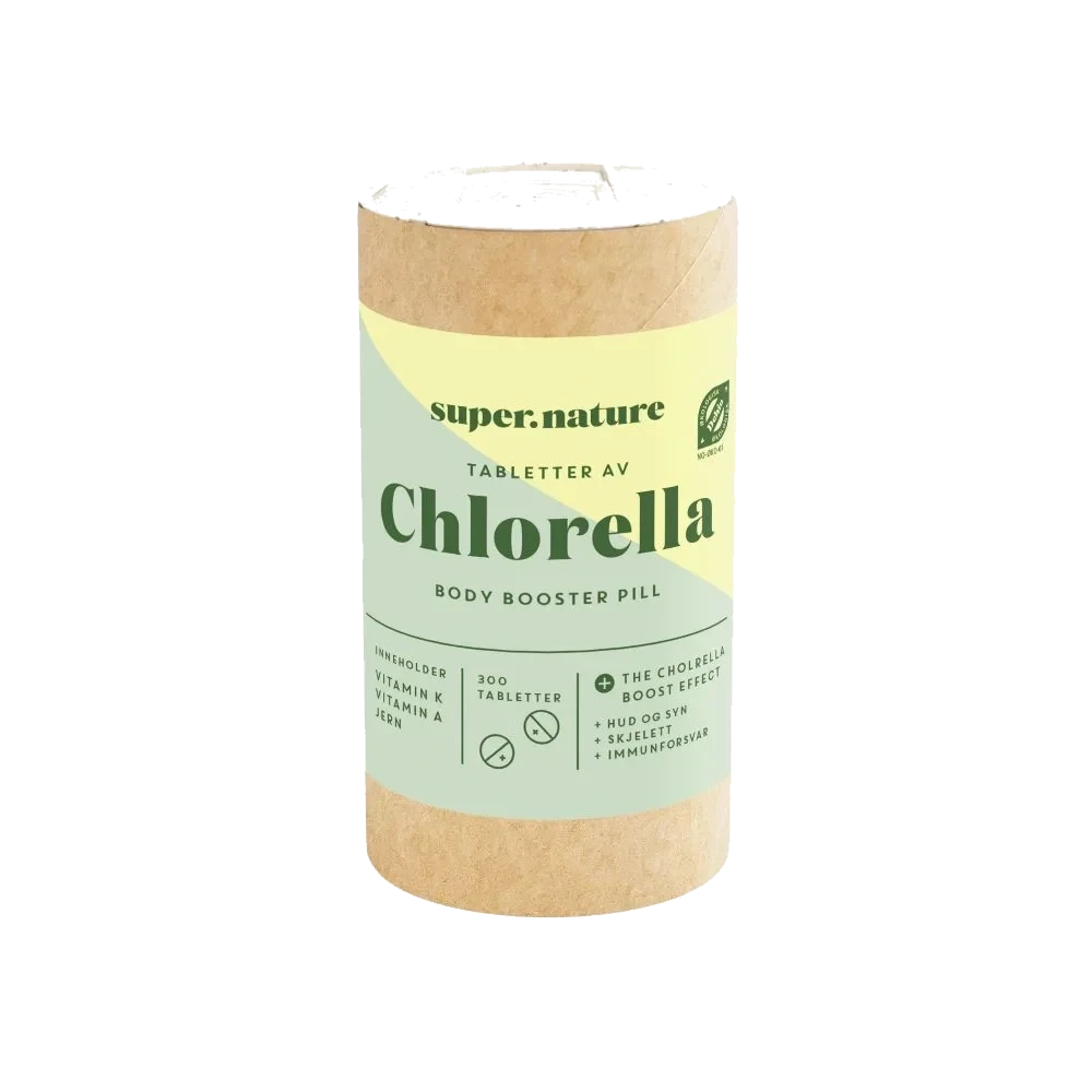 Chlorrella tabletter