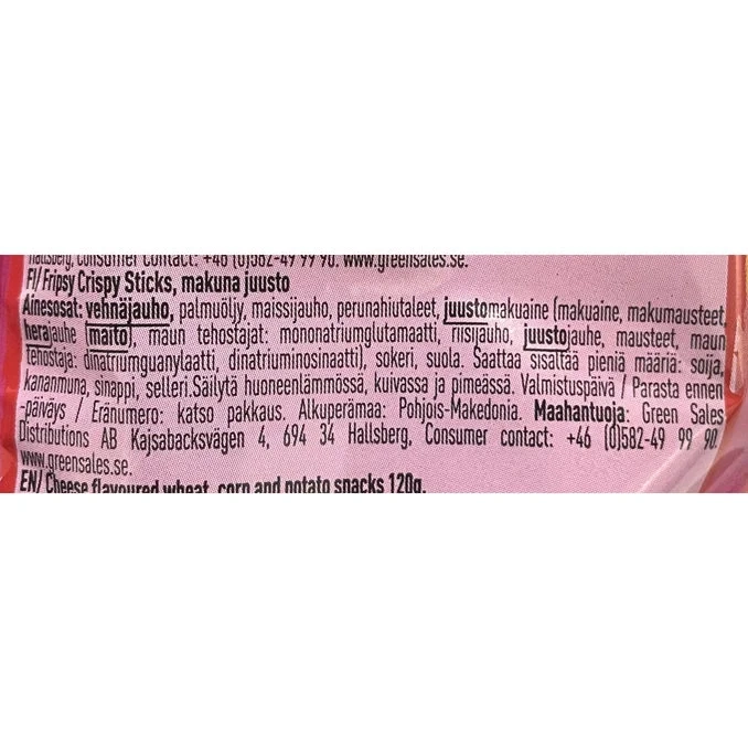 Pommes Snacks Ost