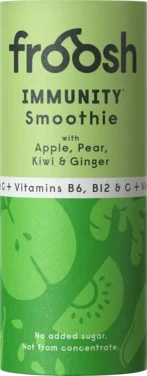 Froosh Immunity Eple Pære Kiwi Ingefær Smoothie 235ml