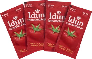 Ketchup Kuvert 14g Idun
