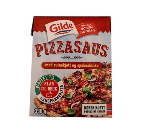 Pizzasaus 390g Gilde