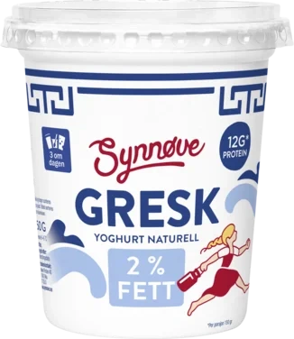 Yoghurt Gresk Naturell 350g Synnøve