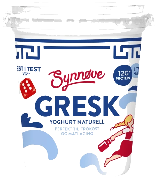 Yoghurt Gresk Naturell 350g Synnøve