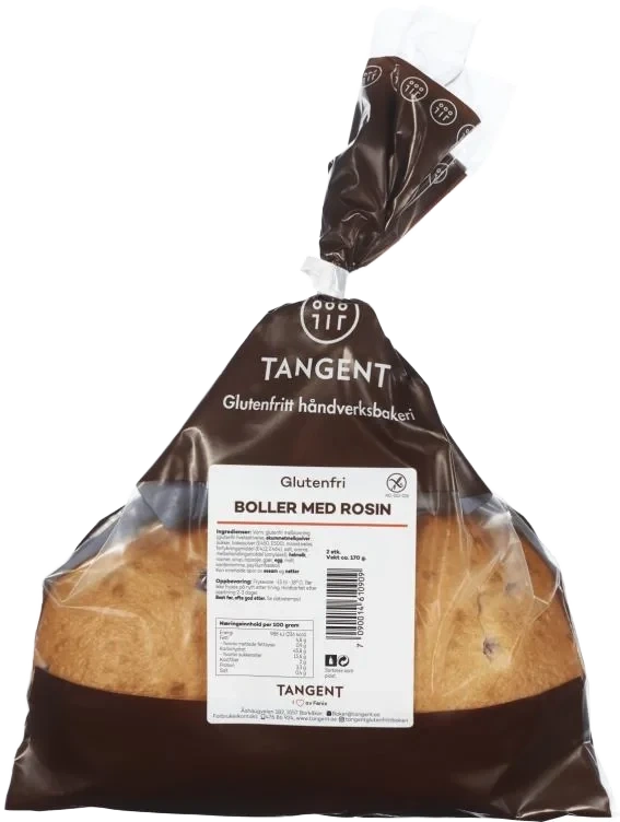 Boller m/Rosiner glutenfri 170g Tangent
