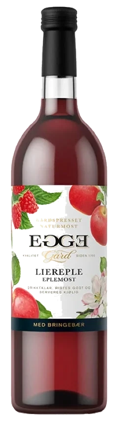 Liereple Bringebær 0,75l Egge Gård