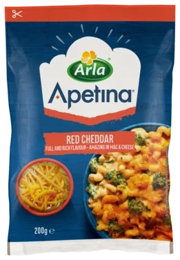 Apetina Rød Cheddar 200g