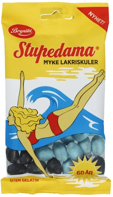 Brynild Stupedama Lakriskuler 100g