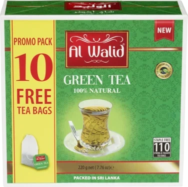 Green Tea 220g Al Walid