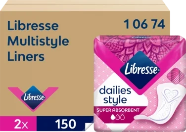 Libresse Multistyle Truseinnlegg