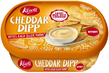 Cheddar Dipp 180g Kavli