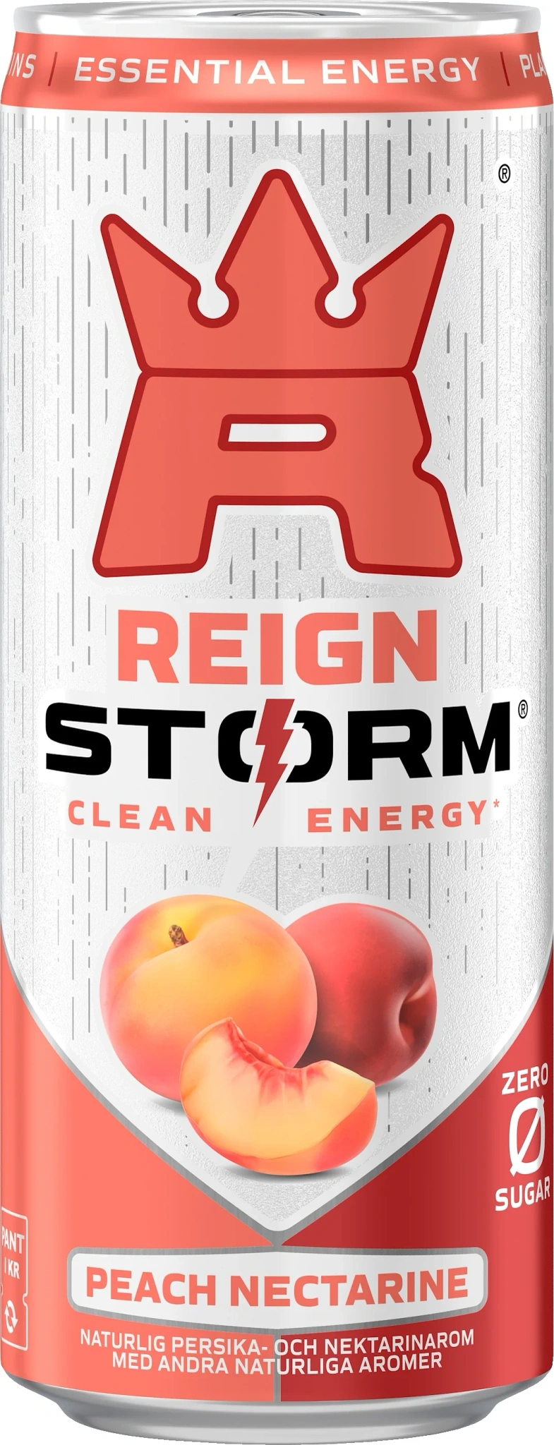Energidryck Reign Storm Peach Nectarine