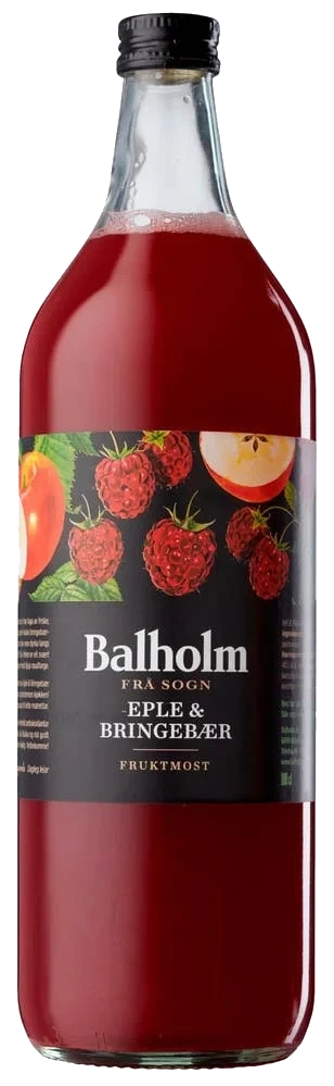 Fruktmost eple & bringebær