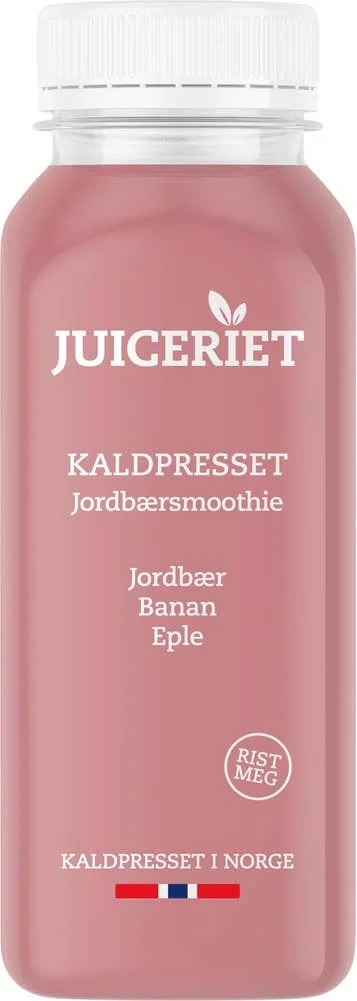 Kaldpresset Jordbærsmoothie