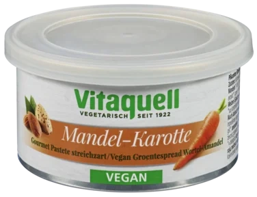 Mandel Gulrot Pate Vitaquell