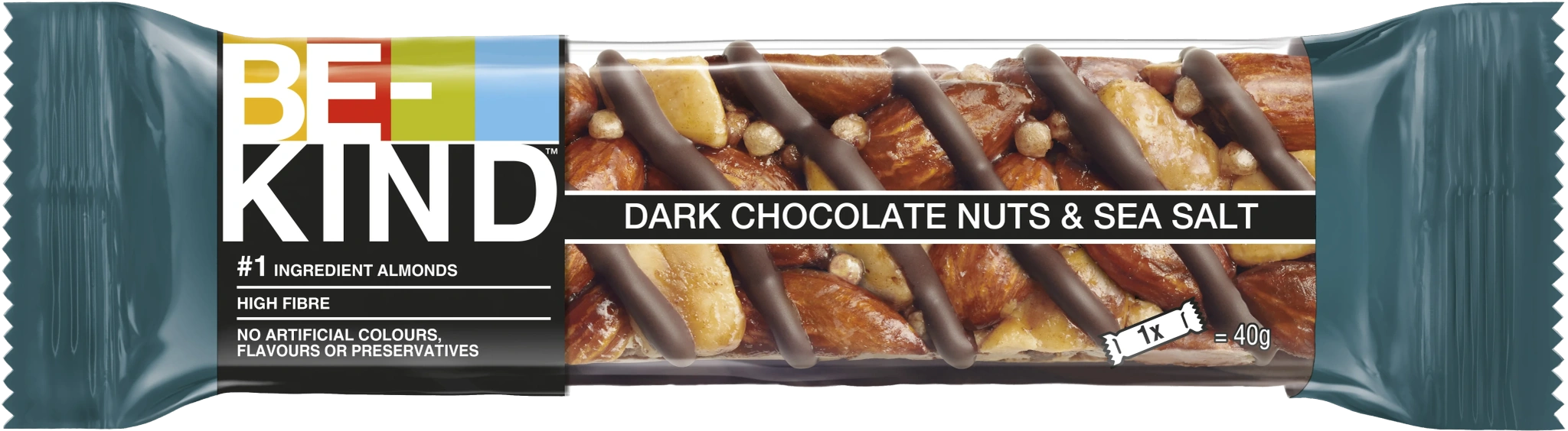 BE-KIND Dark Chocolate Nuts & Sea Salt