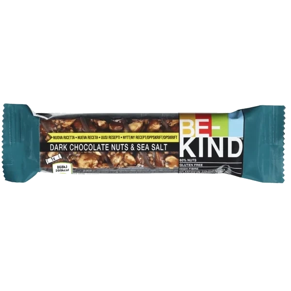 BE-KIND Dark Chocolate Nuts & Sea Salt